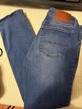 Lucky Brand Blue Straight-Leg Denim Jeans